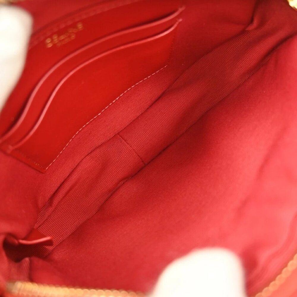 Celine Red Leather Shoulder Bag S-CE-0119 NQ02880 BNN05 - Picture 4 of 7